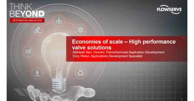 Flowserve Economies of scale — High performance valve solutions